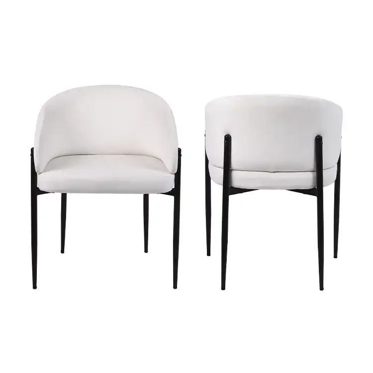 What Are the Benefits of a Modern Upholstered Curved Dining Chair?
